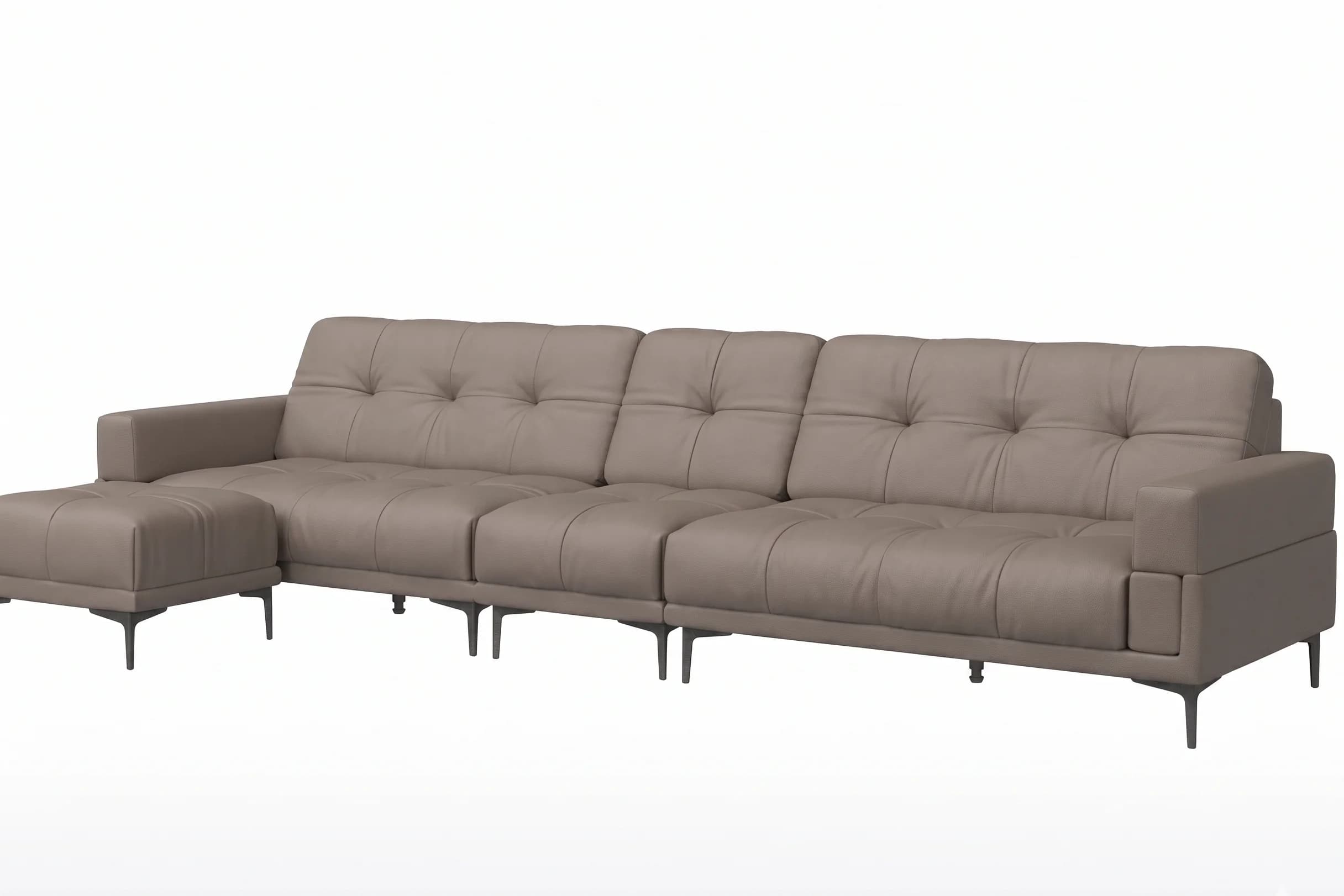 Suofeiya x Chihuas-Mu Shang leather sofa