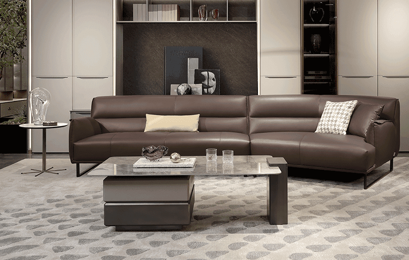 Mark leather sofa